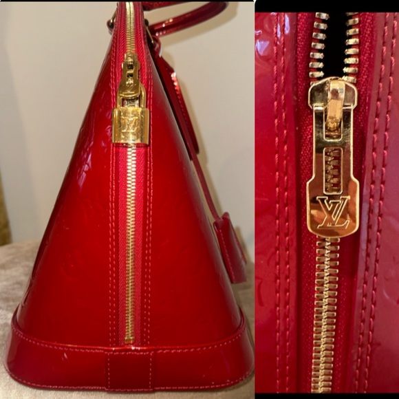 Louis Vuitton Alma red GM bag - Picture 9 of 17
